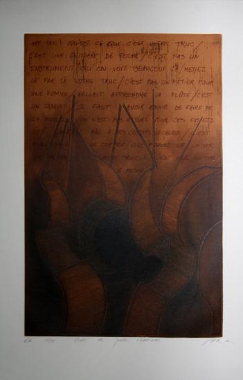 Henry CHEFFER Gravure à l'eau-forte SIGNEE et numérotée