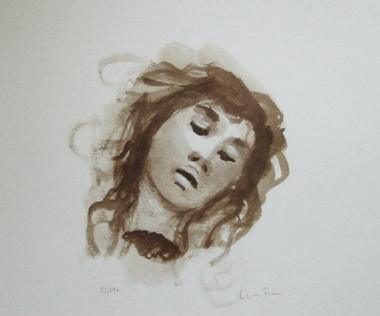 Leonor Fini : Original Lithograph : Last sigh