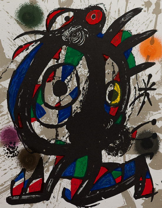 Lithographie originale Joan Miro : Original Lithograph I (1978)