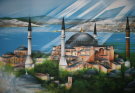 Raymond Poulet : Original Lithograph : Istambul