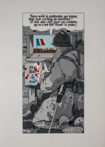 Jacques Tardi serigraph, Putain de Guerre