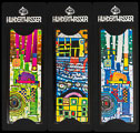 Hundertwasser bookmarks - Set n°4