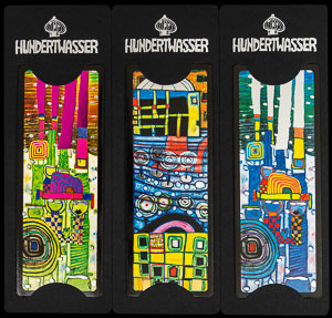 Marques pages Hundertwasser : Lot n°4
