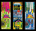 Hundertwasser bookmarks n°4
