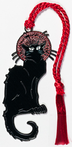 Steinlen bookmark : The Black Cat