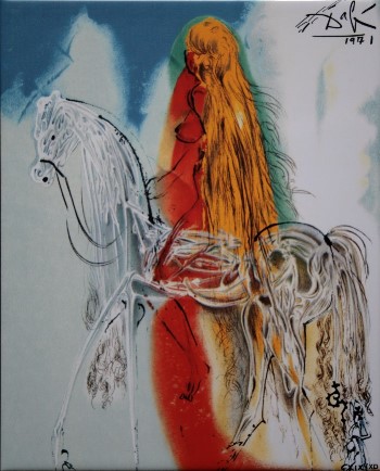 Salvador Dali - Céramique - Lady Godiva
