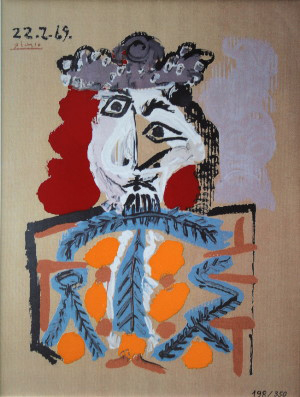 Pablo Picasso - Céramique - Roi