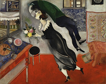 Marc Chagall : L'anniversaire, 1915