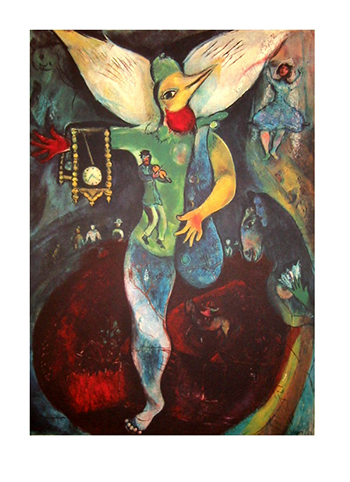 Marc Chagall : Le jongleur, 1943