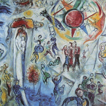 Marc Chagall - La vie, 1964
