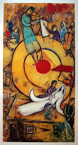 Marc Chagall : Songe