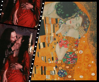 Gustav Klimt - Affiche d'art - Le baiser