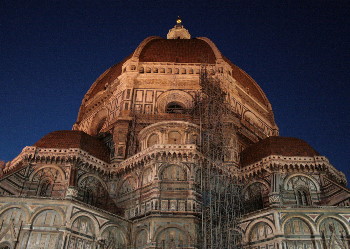Cathédrale de Florence - Duomo de nuit