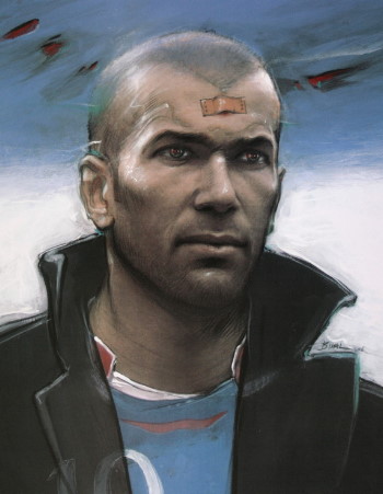 Enki Bilal - Zinedine Zidane