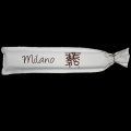 Corto Maltese serigraph on linen bag, Milano