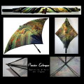 Parapluie Henri Rousseau, Tempête en Forêt (Détail 1)