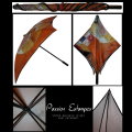 Parapluie Paul Klee, Senecio (Détail 1)