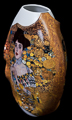 Gustav Klimt porcelain vase : Adèle bloch, detail n°2