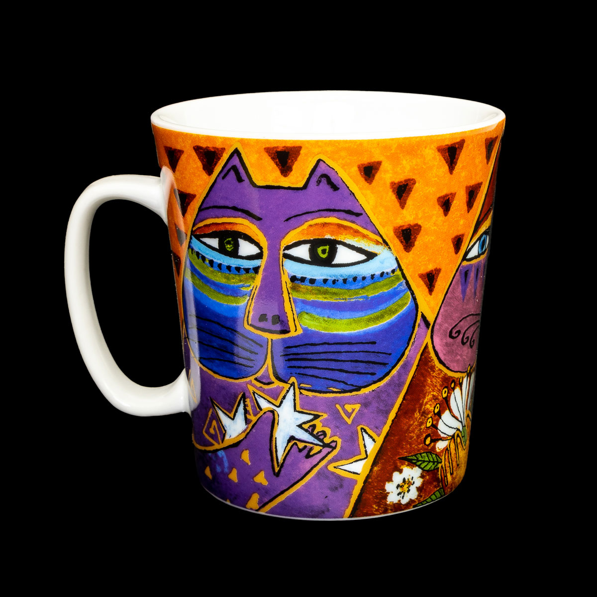 Mug Laurel Burch en porcelaine : Make a wish, it will come true, détail n°3