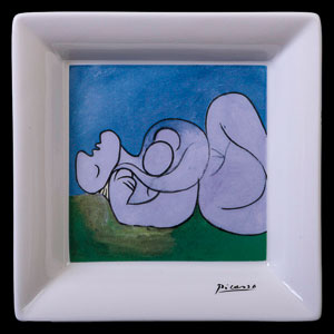 Coppa (Vuoto-tasca) Pablo Picasso : La siesta