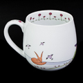 Mug Saint Exupéry, en porcelana : Le petit Prince, Fleur, detalle n°2