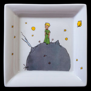 Antoine de Saint Exupéry porcelain bowl : Little Prince
