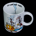 Mug Astérix & Obélix (Uderzo) en porcelaine : Le café est prêt, détail n°3