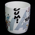 Mug Asterix & Obelix (Uderzo), en porcelana : K.O., detalle n°2