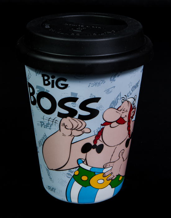 Mug to go Astérix & Obélix (Uderzo) en porcelaine : Big Boss