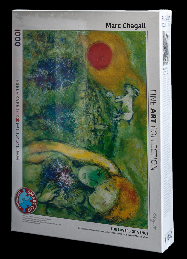 Les Amoureux Vence Eurographics Puzzle 1000 Pc Chagall EG60000848 