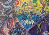 Puzzle Marc Chagall : Le Cheval de Cirque, 1964, 1000p