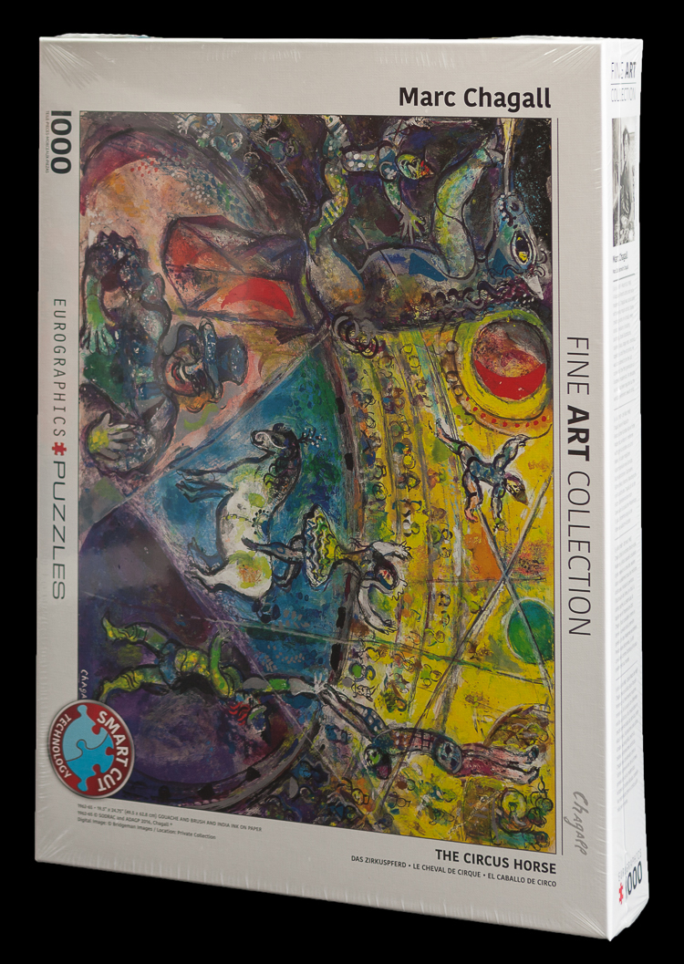 Eurographics  1000 Piece Jigsaw Puzzle Chagall  Le Cheval de Cirque EG60000851 