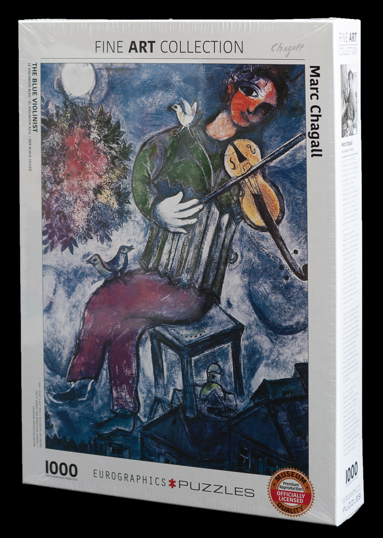 - Eurographics Puzzle 1000 Pc Chagall Le Violoniste Bleu EG60000852 