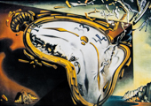 Salvador Dali puzzle : The melting clock