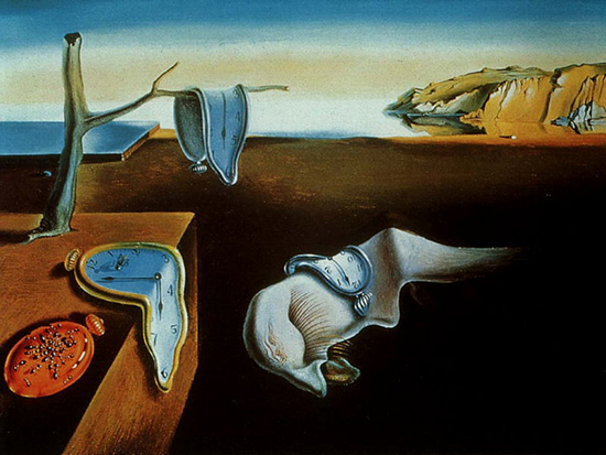 Salvador Dali puzzle : Persistence of Memory