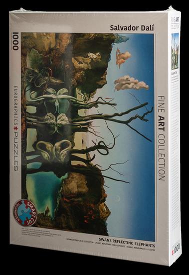 Puzzle Eurographics 1000 Pièces - Œuvre "Les Montres Molles" De Salvador Dalí - Dimensions 68x48 Cm, Multicolore