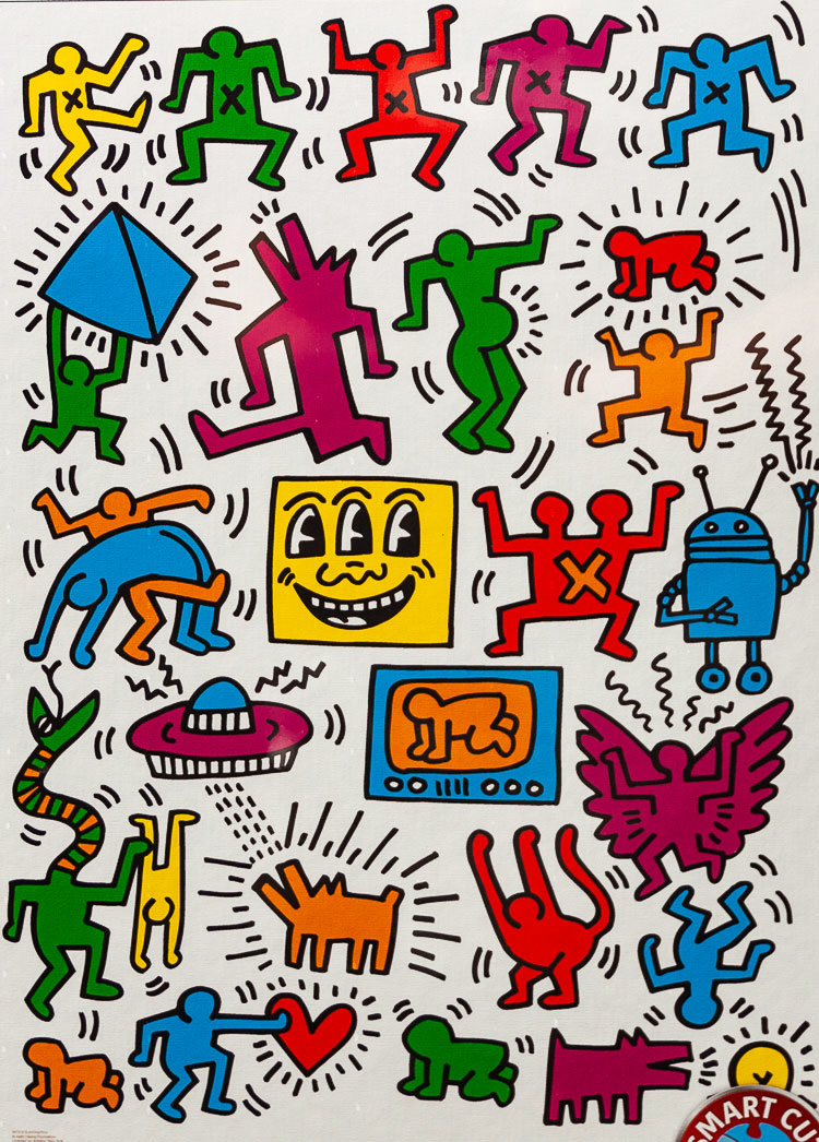 Keith Haring Collage : Art Puzzle 1000 pieces