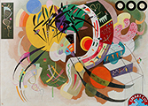 Puzzle Kandinsky : Courbe dominante, 1936, 1000p