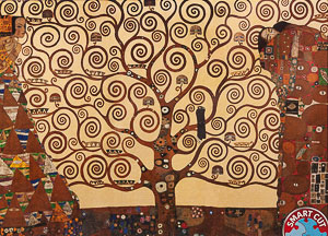 Rompecabezas Gustav Klimt : El árbol de la vida