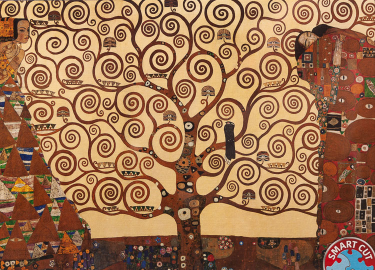 Puzzle d'Art 1000 pièces Gustav Klimt : L'arbre de vie