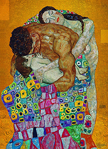 Puzzle Gustav Klimt : La famille
