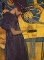 Gustav Klimt puzzle : The Music