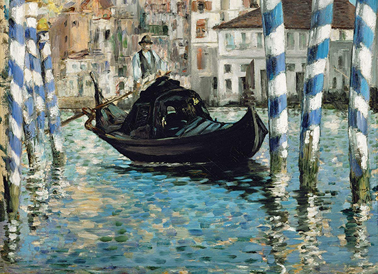 Puzzle Edouard Manet : Grand Canal à Venise (1874)
