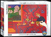 Henri Matisse puzzle 1000 p : The dessert : Harmony in red