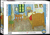 Puzzle 1000p Vincent Van Gogh : Chambre de Vincent à Arles