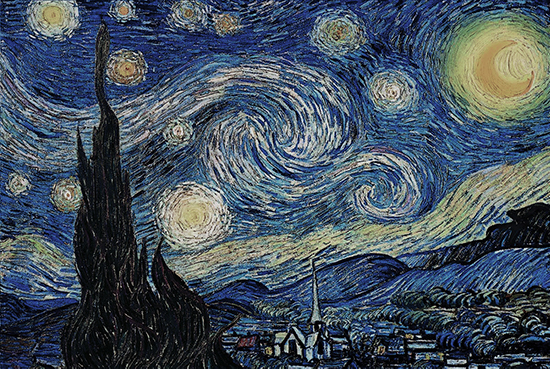 Vincent Van Gogh : Nuit étoilée