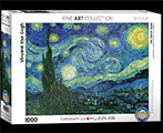 Vincent Van Gogh puzzle 1000 p : Starry Night