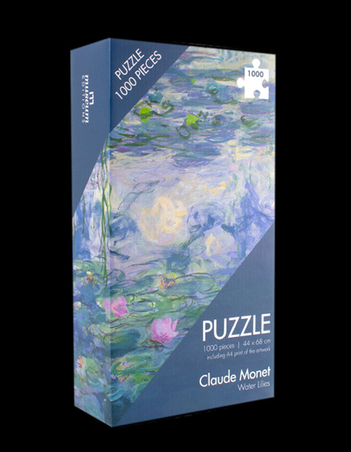 Eurographics Puzzle 1000 Stück Puzzle Wasserlilien Claude Monet Eg60104366 