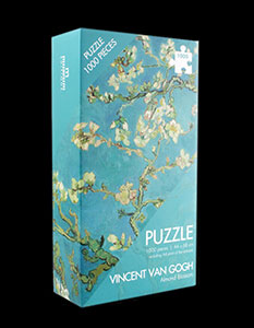Puzzle Vincent Van Gogh : Branche d'amandier en fleur
