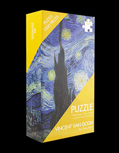 Puzzle Vincent Van Gogh : Nuit étoilée